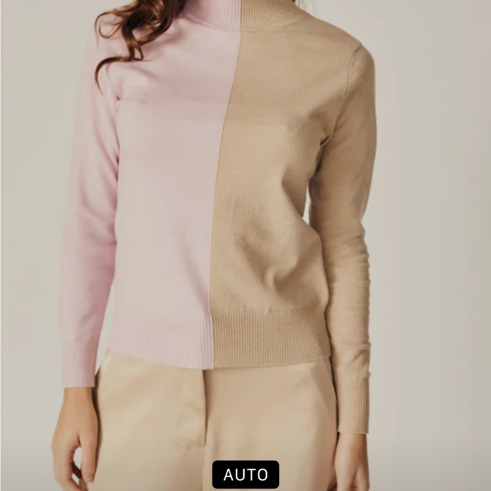 Deluc  Color Block Sweater L